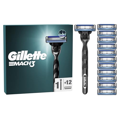gillette-mach3-standard-rasierer-herren-metall-grau-schwarz image 6