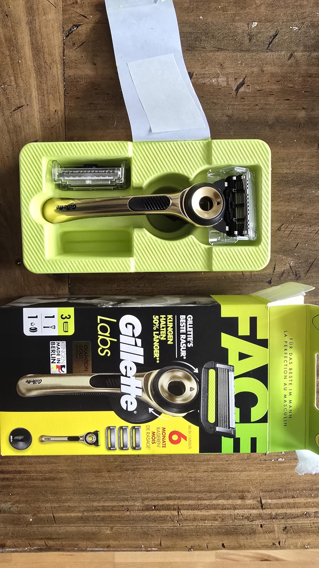 Guter Rasierer, hoher Preis ohne Angebot