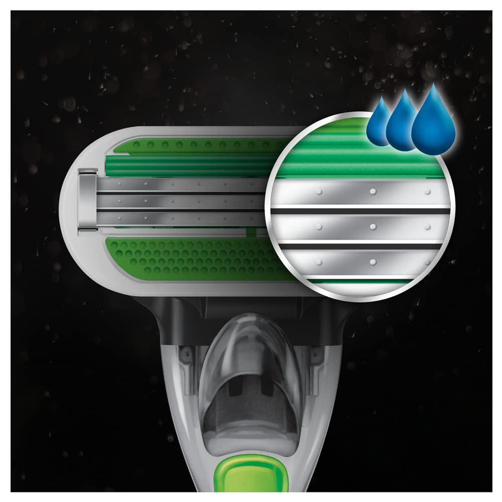 gillette-body-nassrasierer-herren-3-klingen-k-rperrasierer-gr-n image 4