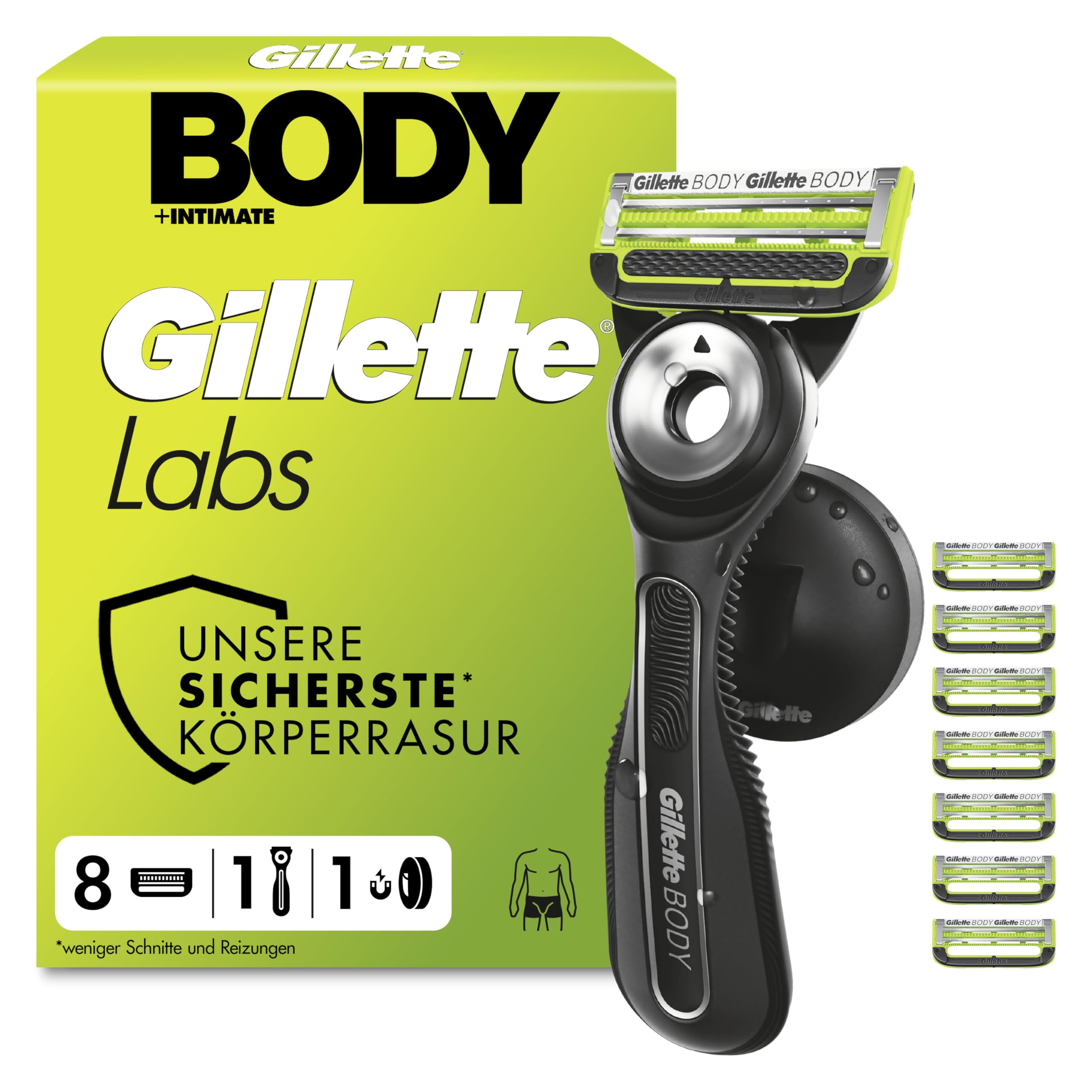 gillette-labs-body-intimate-rasierer-herren-schwarz image 1