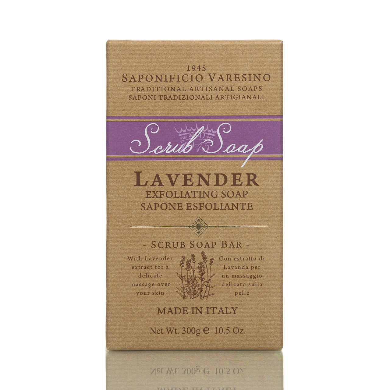 saponificio-varesino-peeling-seife-lavender-300g-sealing-line image 3