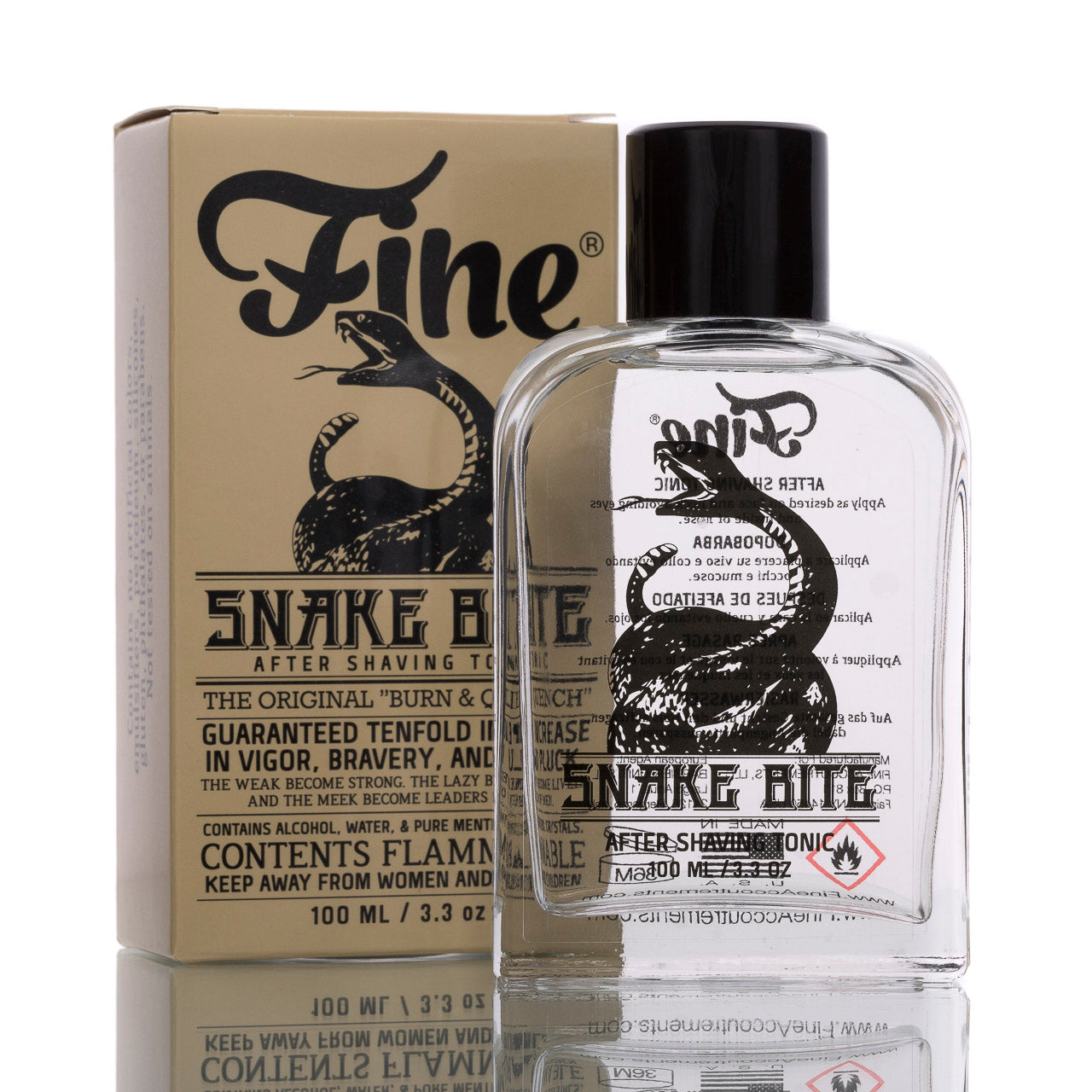 fine-accoutrements-snake-bite-after-shave-100-ml-menthol image 1