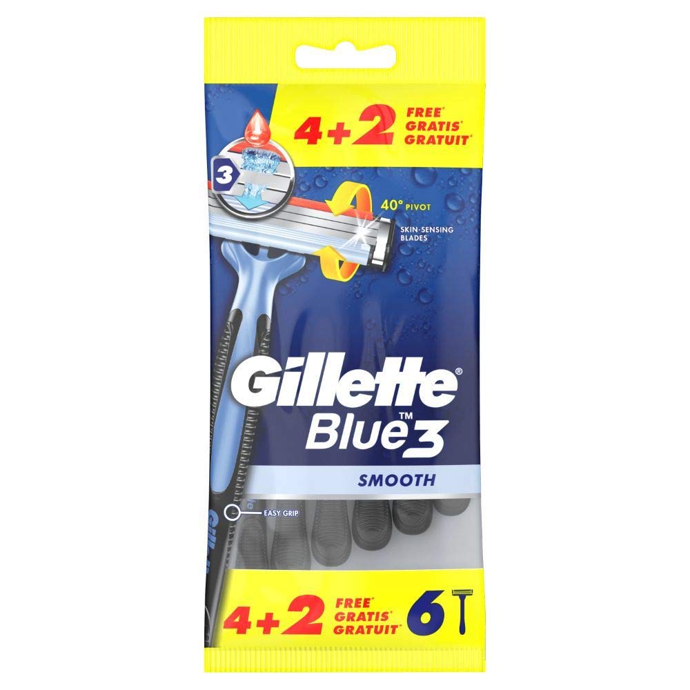 gillette-blue-3-smooth-einwegrasierer-m-nner-6-st-ck image 1