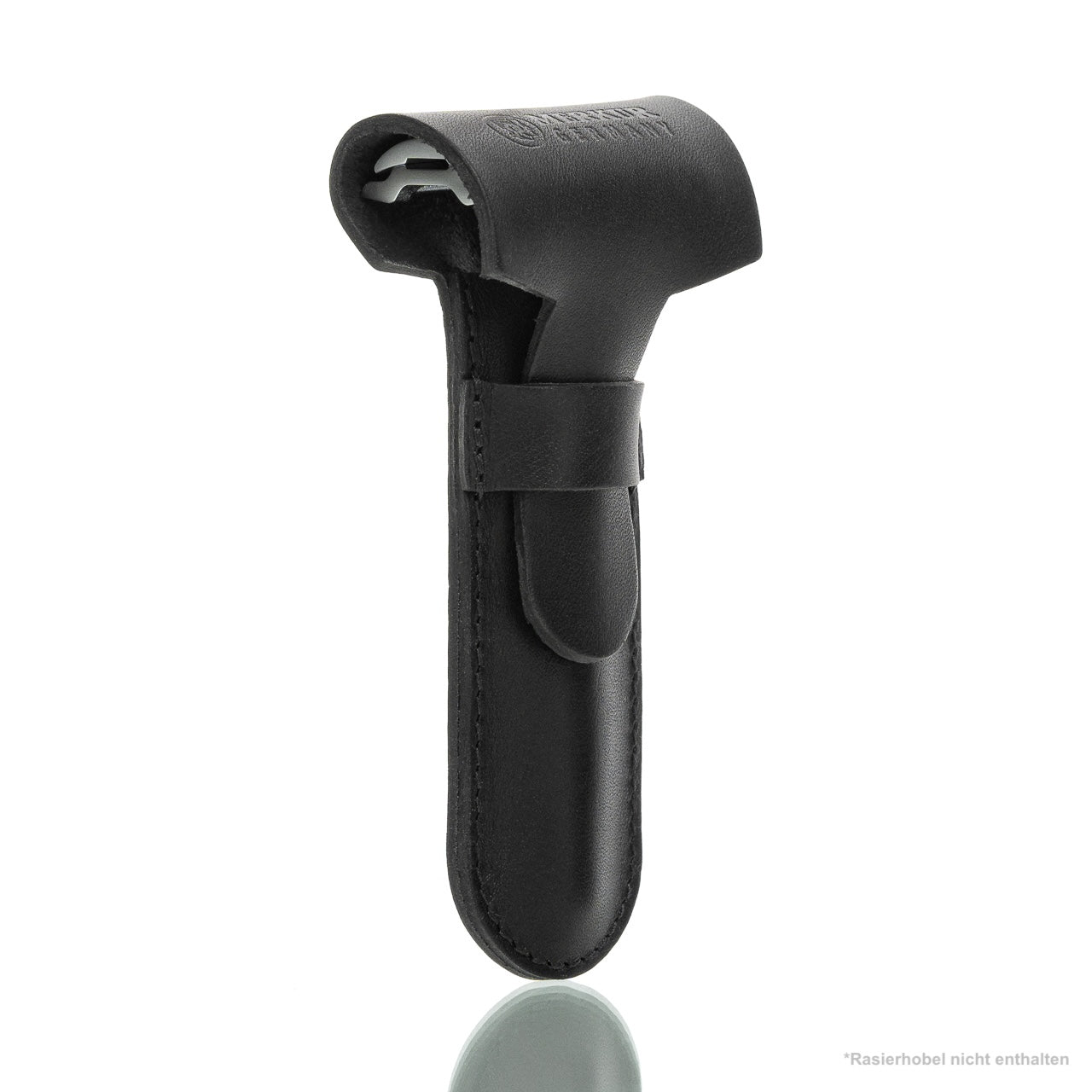 blackbeards-lederh-lle-5006-schwarz-f-r-rasierhobel-bis-110mm-rindleder image 3