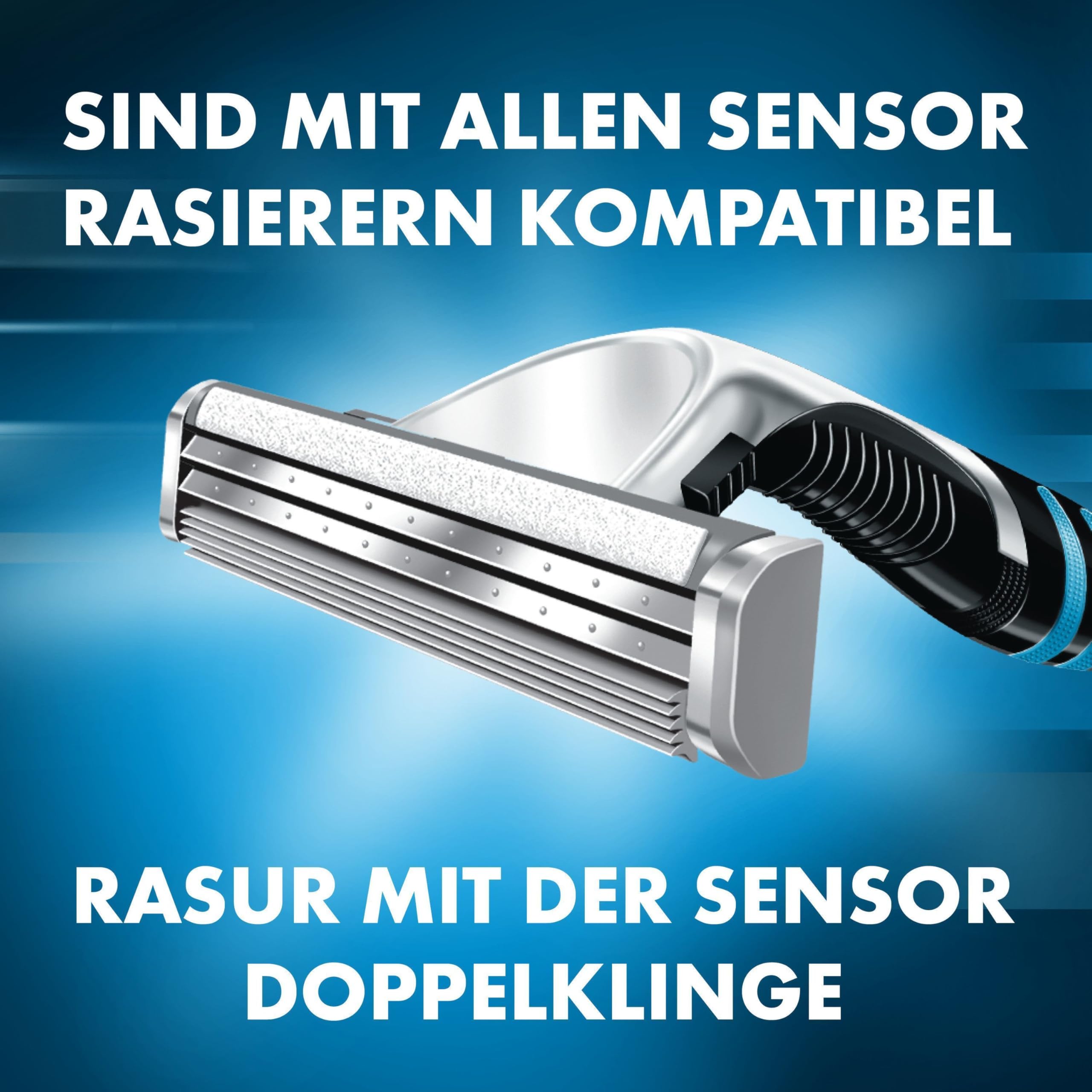 gillette-sensor-excel-rasierer-herren-schwarz-grau image 5