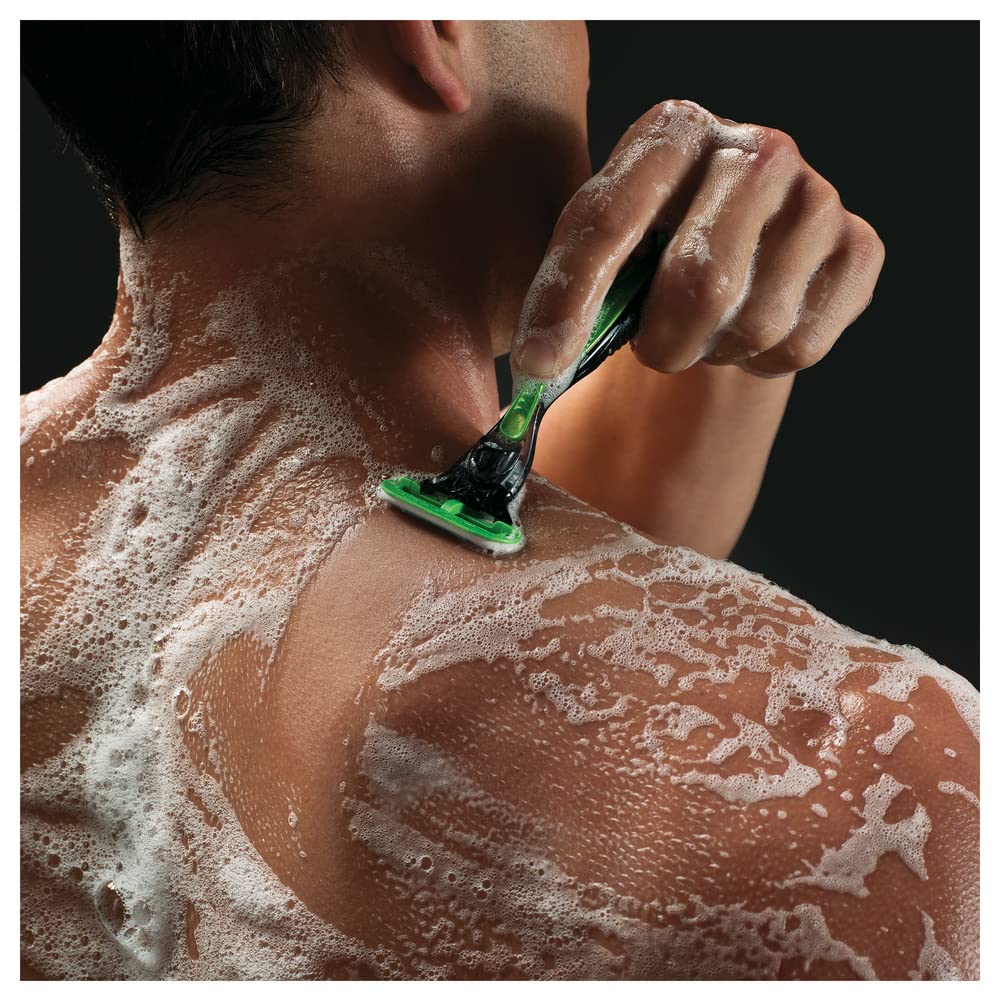 gillette-body-nassrasierer-herren-3-klingen-k-rperrasierer-gr-n image 7