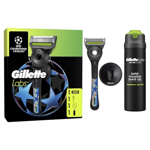 gillette-labs-rasierer-herren-nassrasierer-metall-schwarz-mit-reinigungselement image 8