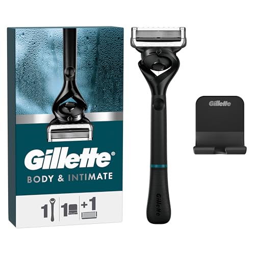 gillette-body-intimate-rasierer-herren-schwarz-mit-5-klingen image 7