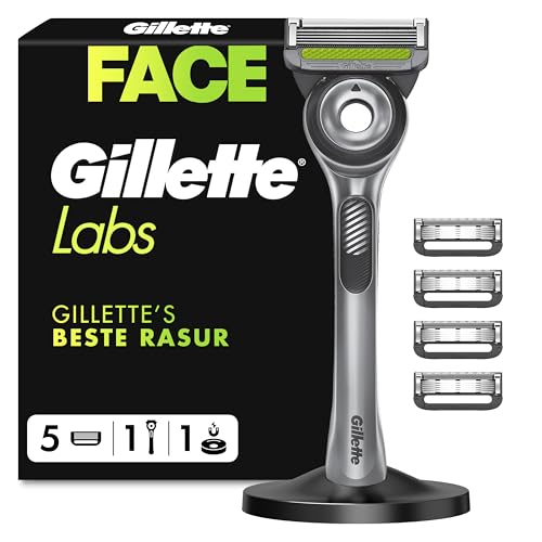 gillette-labs-rasierer-herren-metall-grau-mit-dock image 7
