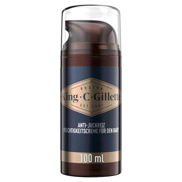 gillette-king-c-anti-juckreiz-bart-und-hautcreme-100ml image 1