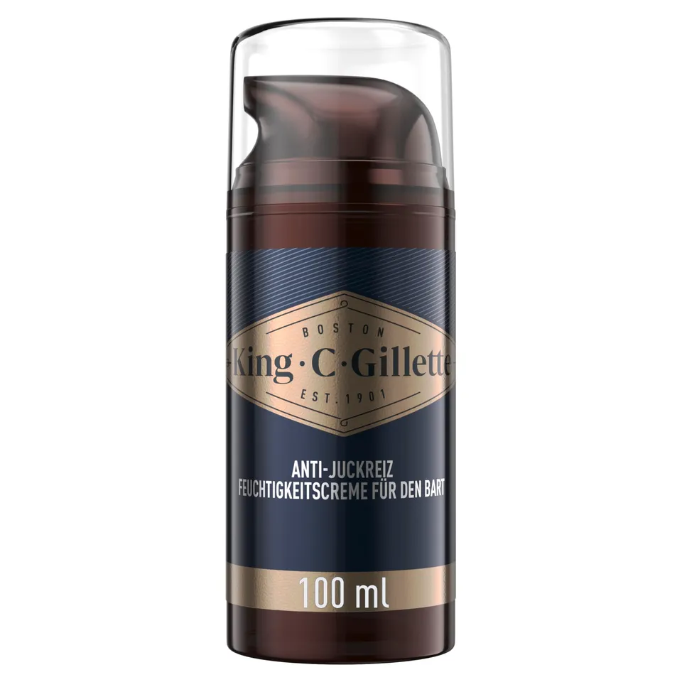 gillette-king-c-anti-juckreiz-bart-und-hautcreme-100ml image 1