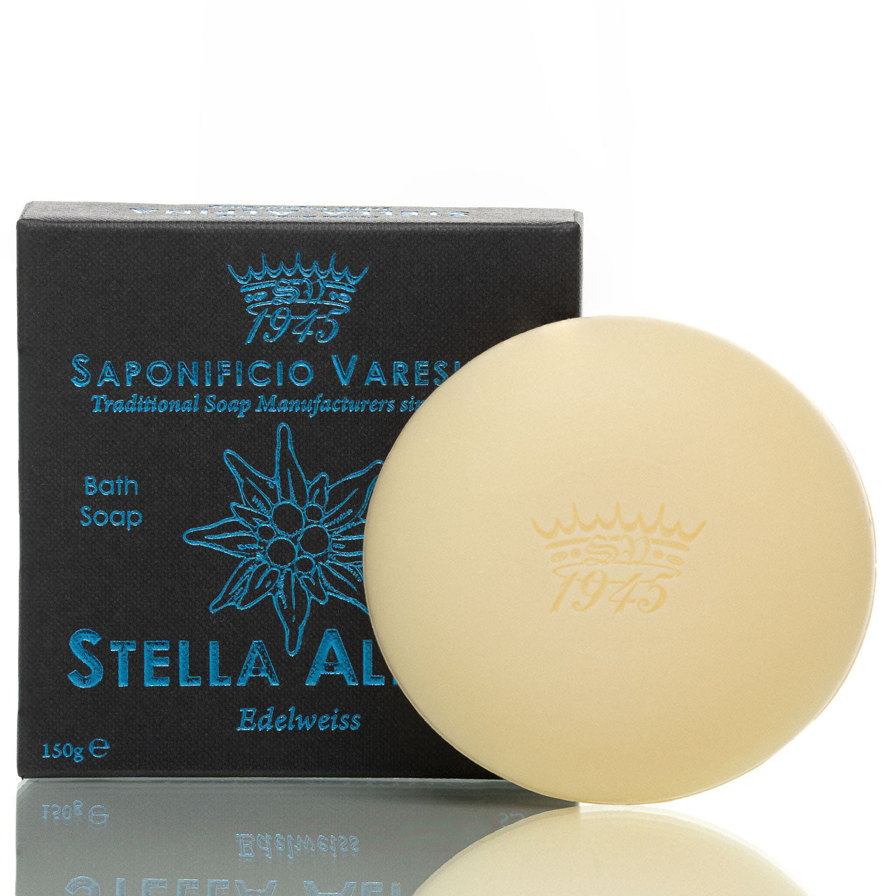 saponificio-varesino-st-ckseife-stella-alpina-150g-palm-lfrei image 1
