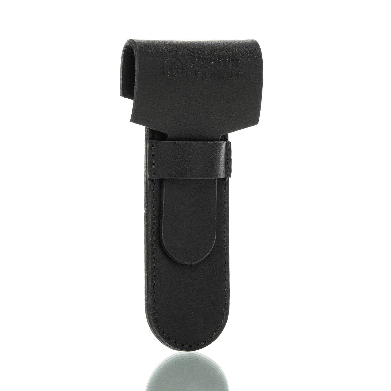 blackbeards-lederh-lle-5006-schwarz-f-r-rasierhobel-bis-110mm-rindleder image 1