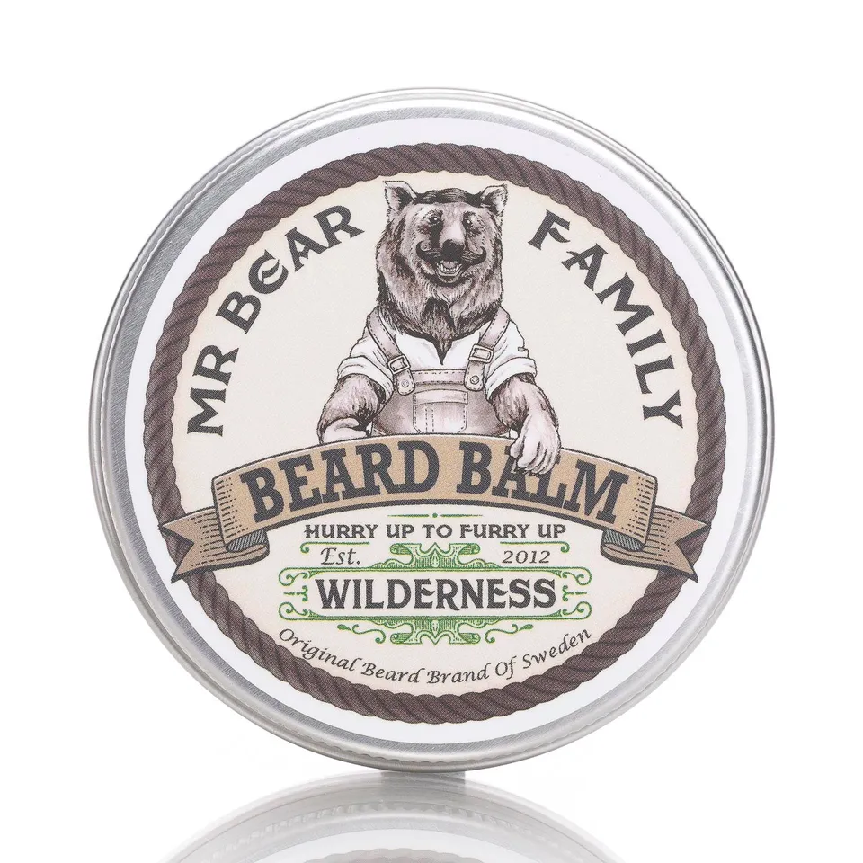 mr-bear-family-bartbalsam-wilderness-60ml-made-in-sweden image 1