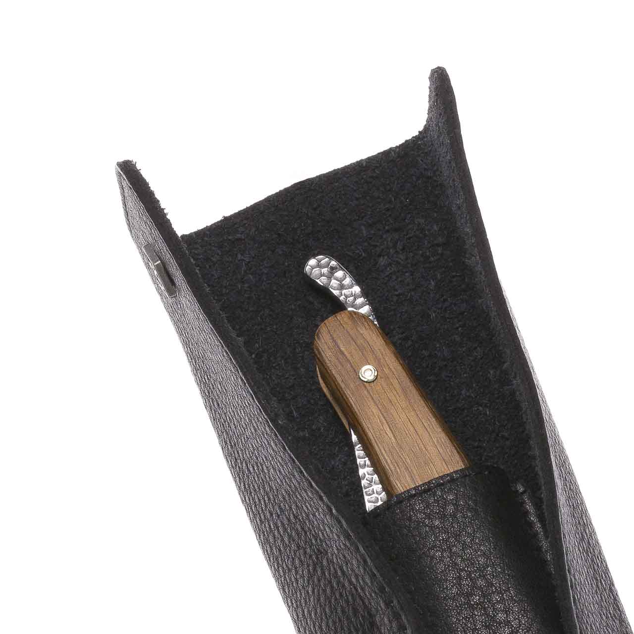 blackbeards-rolltasche-aus-leder-f-r-rasiermesser-schwarz image 2