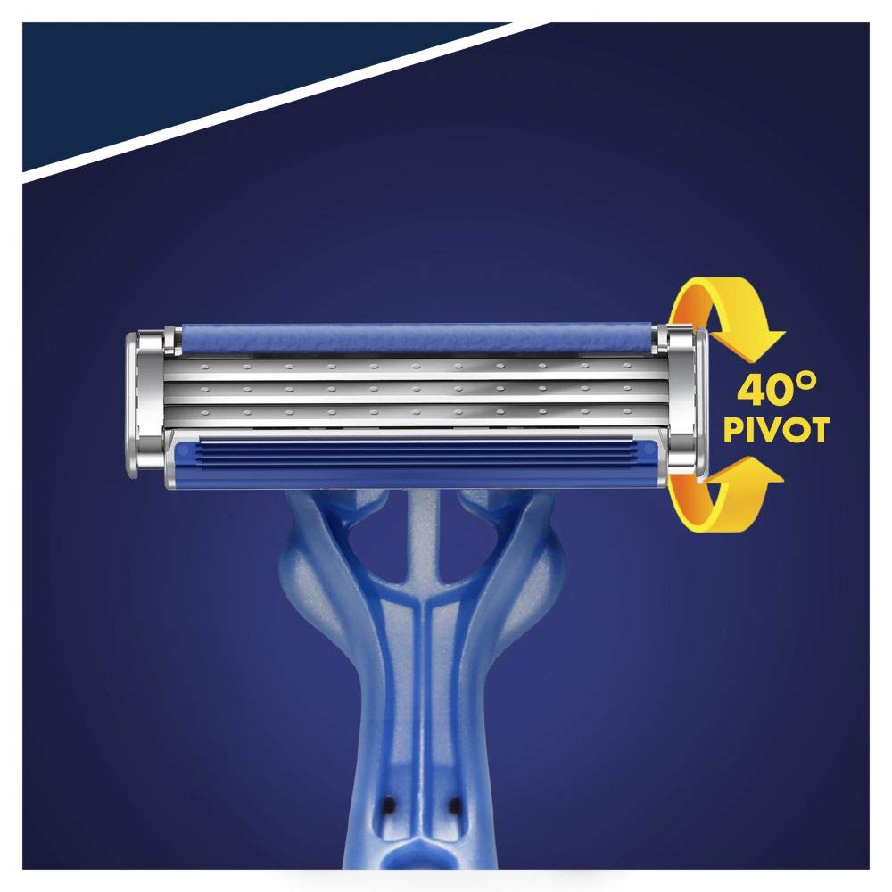 gillette-blue3-smooth-einwegrasierer-herren-12-rasierer-mit-3-fach-klinge image 4