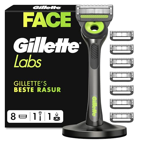 gillette-labs-rasierer-herren-metall-schwarz-mit-reinigungs-element image 6
