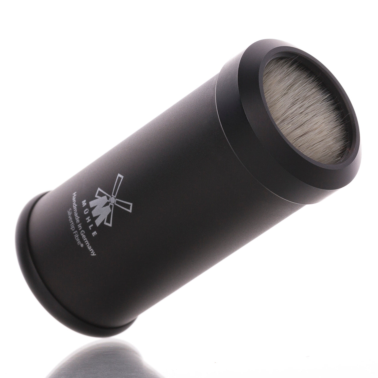 blackbeards-reiserasierpinsel-travel-silvertip-fibre-aluminium-schwarz image 4