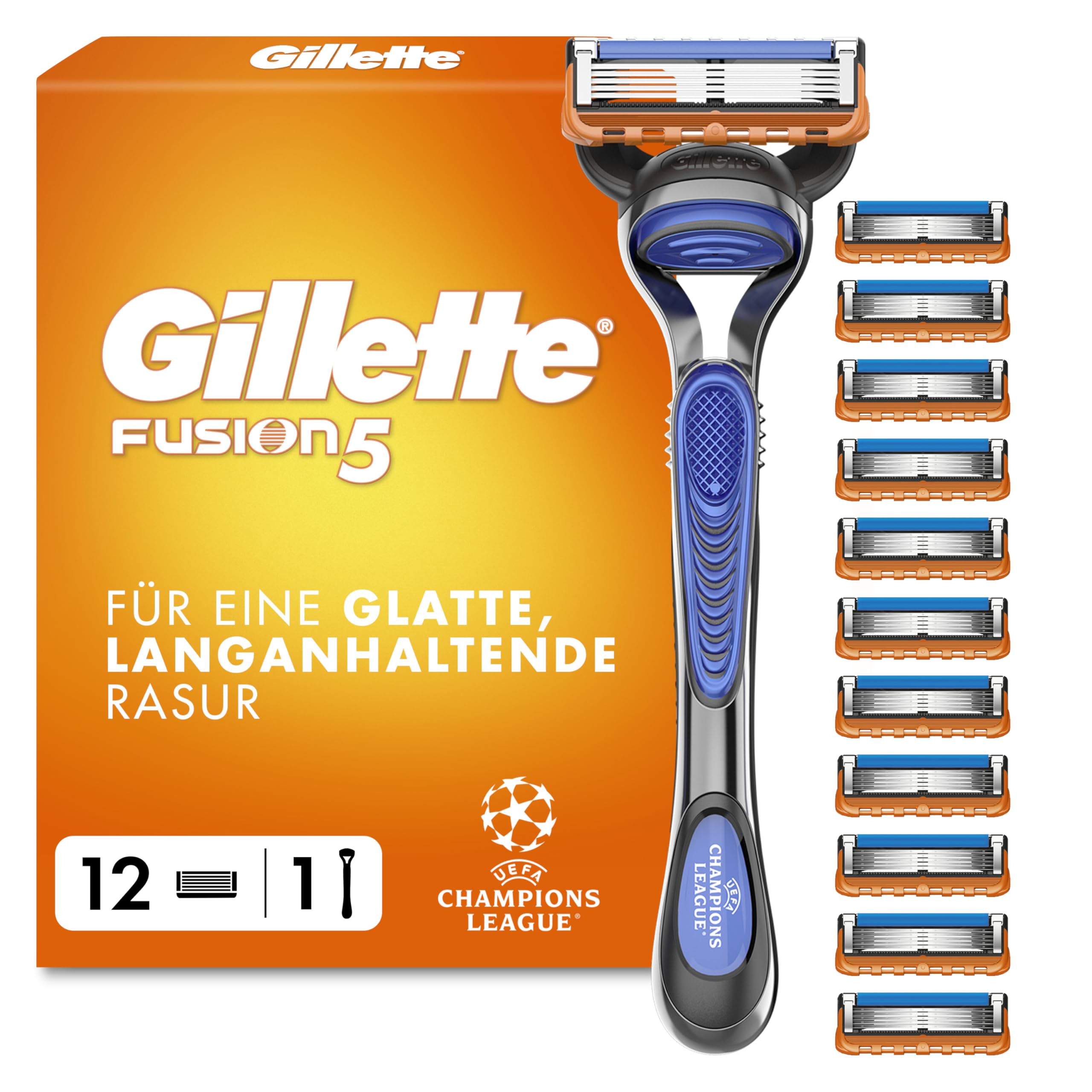 gillette-fusion5-rasierer-herren-metall-blau-grau image 1