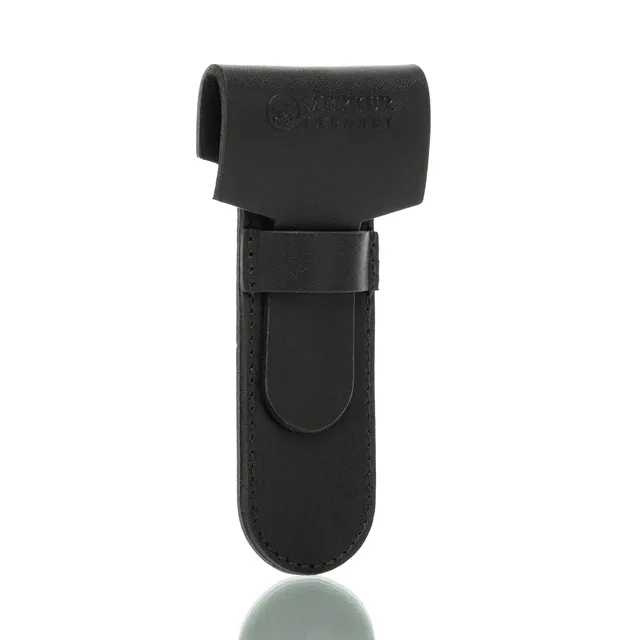 blackbeards-lederh-lle-5006-schwarz-f-r-rasierhobel-bis-110mm-rindleder image 1