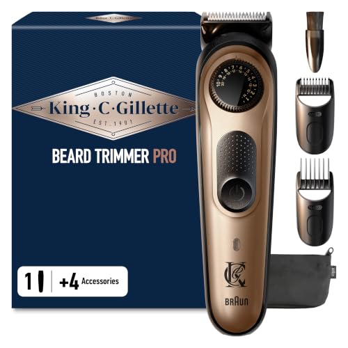 king-c-gillette-barttrimmer-pro-kupfer-bartschneider image 7