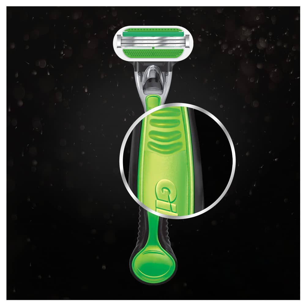 gillette-body-nassrasierer-herren-3-klingen-k-rperrasierer-gr-n image 6