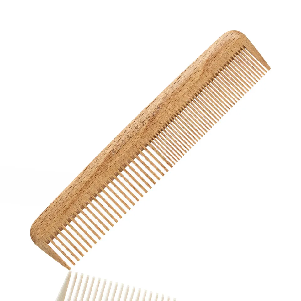 blackbeards-natura-holzkamm-buche-17cm-fein-grob image 1