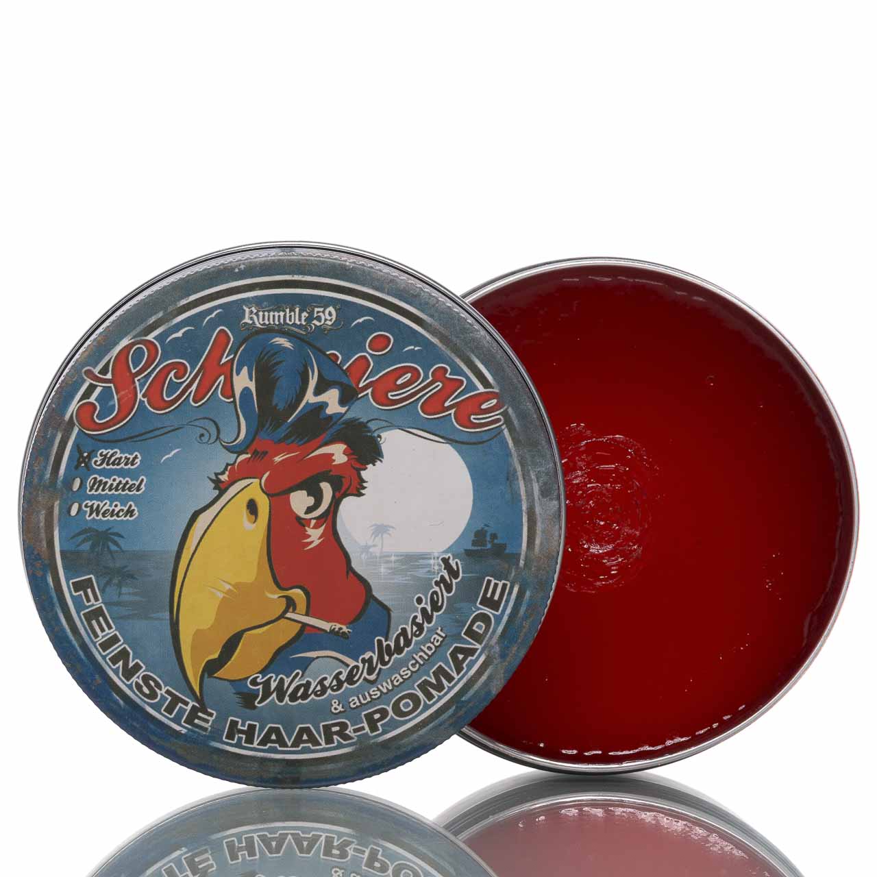 schmiere-pomade-wasserbasiert-hart-250ml-kirschkaugummi image 1