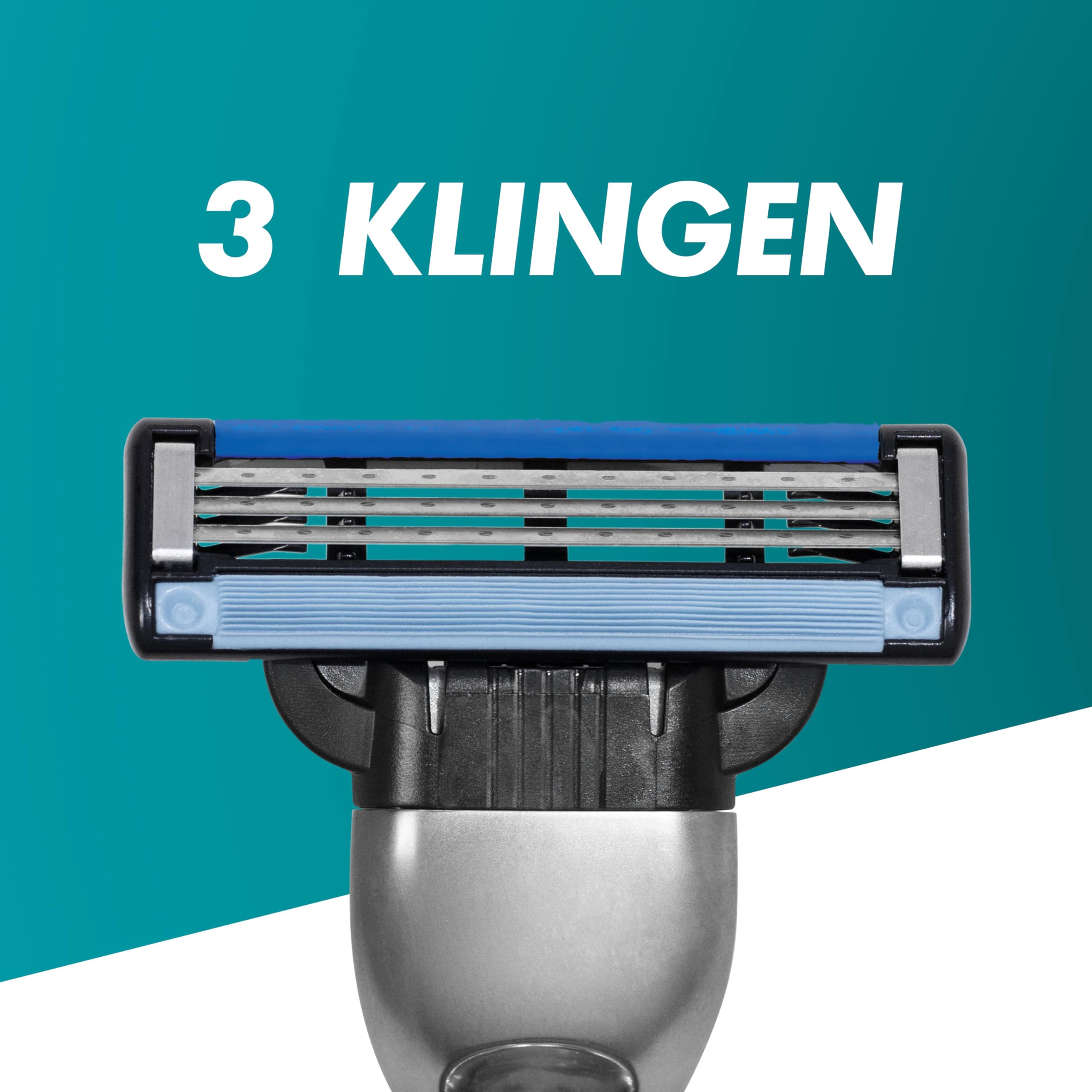 gillette-mach3-rasierer-herren-nassrasierer-metall-grau-schwarz image 3