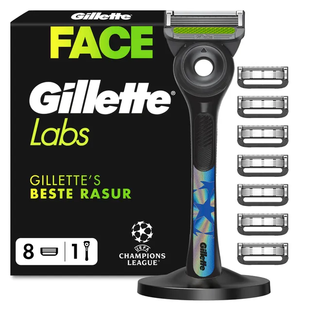 gillette-labs-rasierer-herren-nassrasierer-metall-schwarz image 1