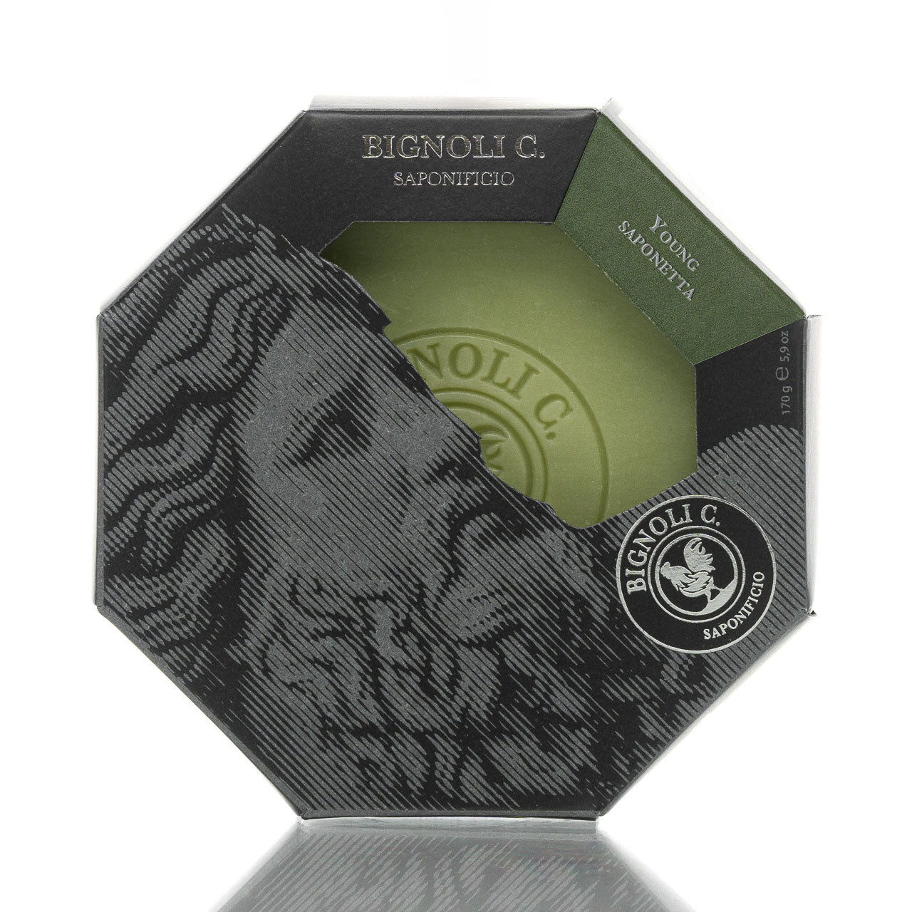 blackbeards-st-ckseife-young-170g-hartseife-mit-sheabutter-von-saponificio-bigno image 1