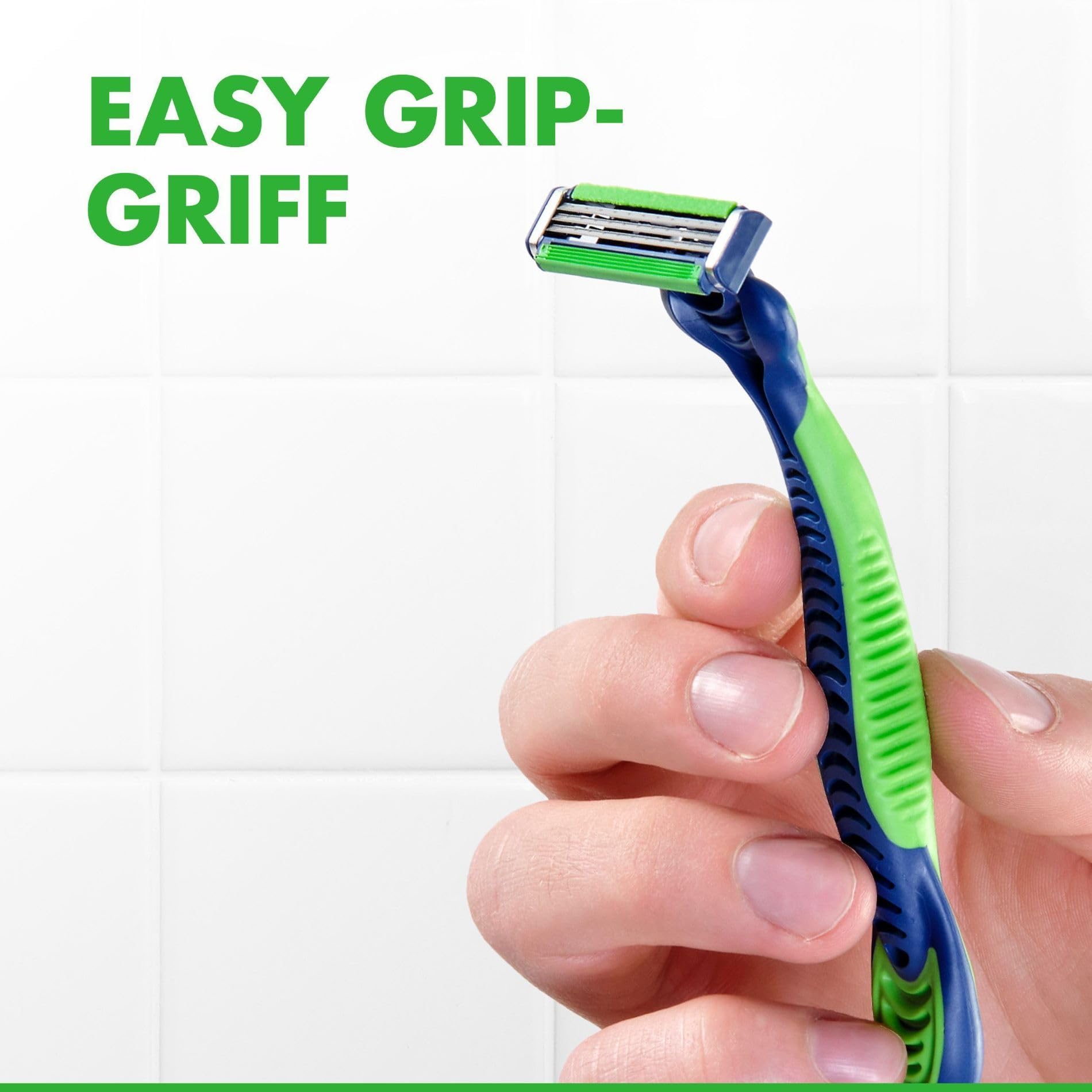 gillette-sensor3-sensitive-einwegrasierer-herren-8-st-ck-gr-n-blau image 7