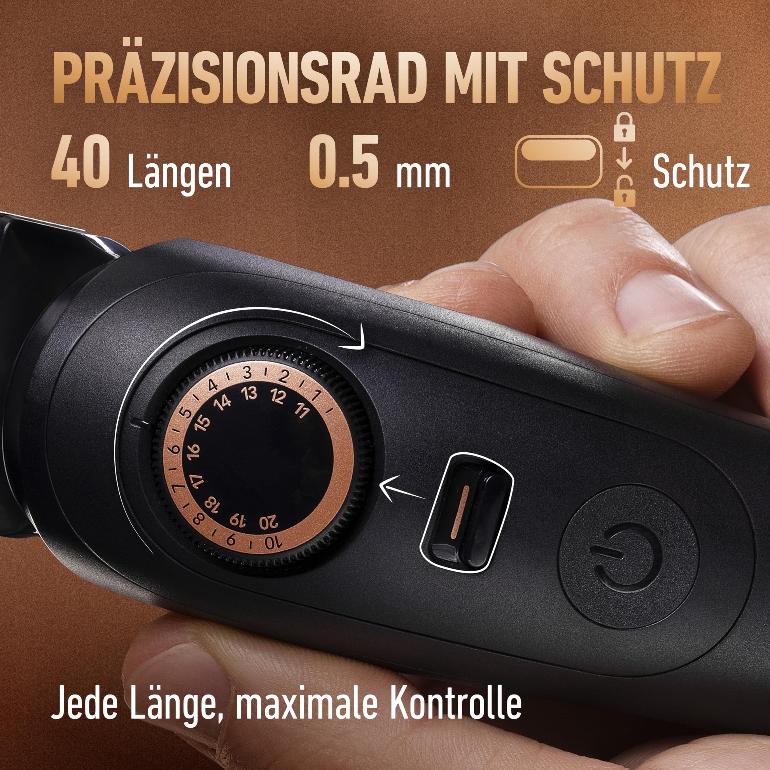 king-c-gillette-barttrimmer-pro-max-kabellos-40-l-ngen-schwarz image 3
