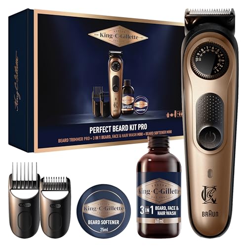 king-c-gillette-barttrimmer-pro-geschenkset-kupfer-mit-40-l-ngen image 7