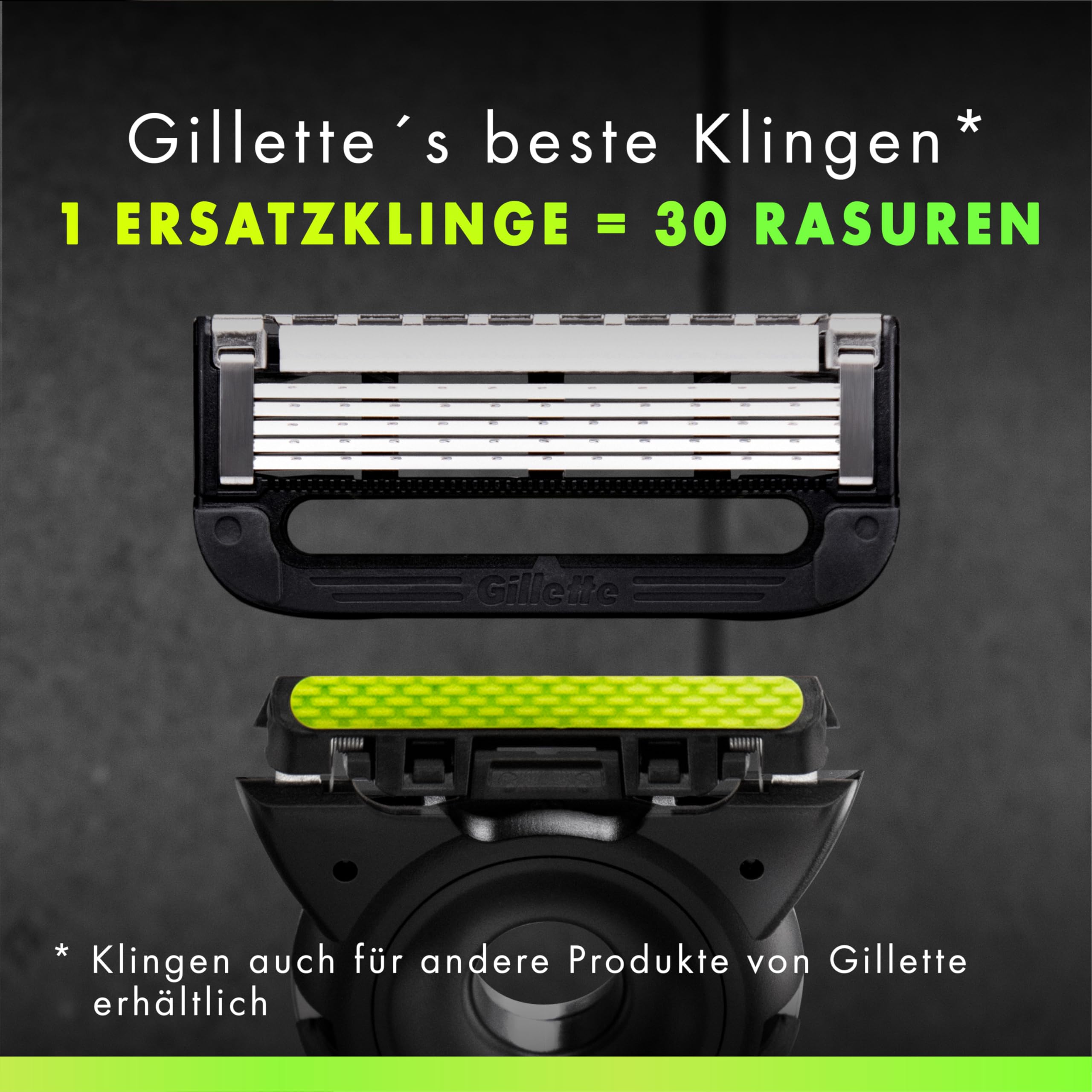 gillette-labs-rasierer-herren-metall-schwarz-mit-reinigungs-element image 5
