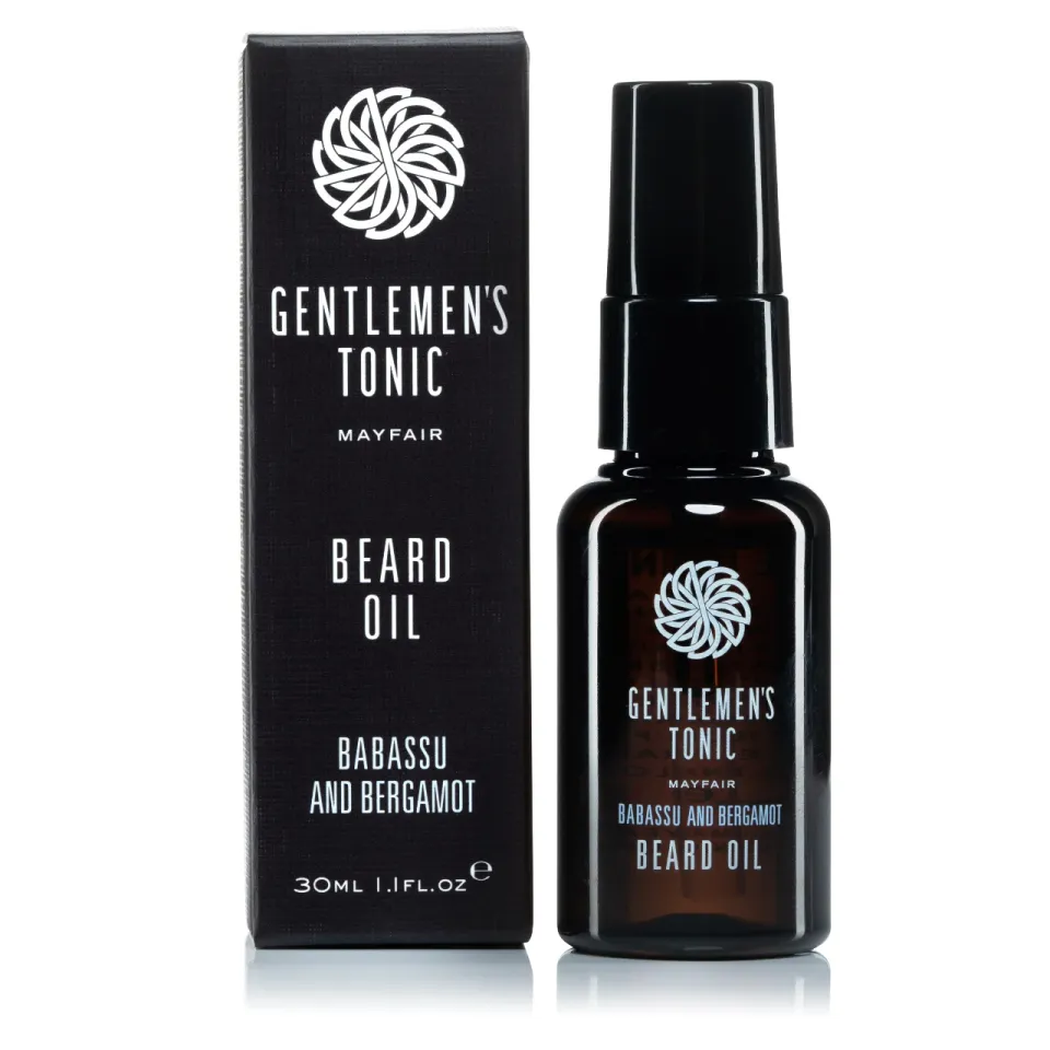 gentlemen-s-tonic-beard-oil-30ml-bart-l-babassu-bergamot image 1