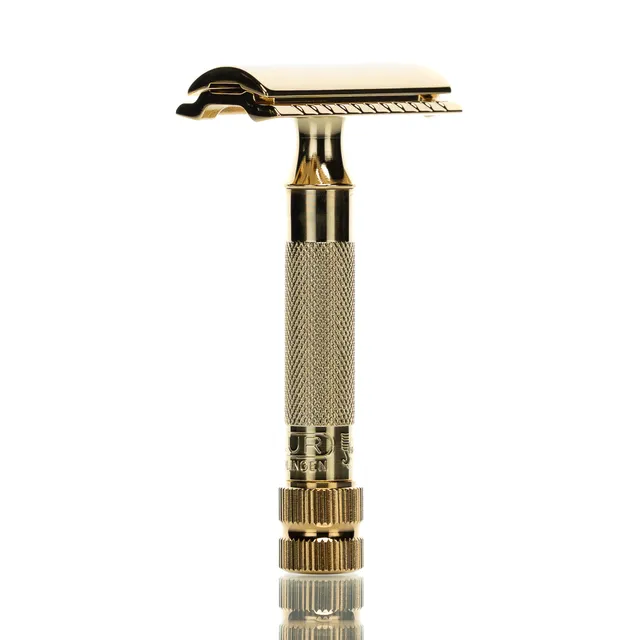 blackbeards-rasierhobel-34g-hd-24-karat-glanzgold-double-edge image 1