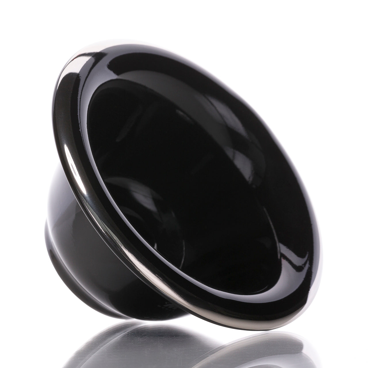blackbeards-rasierschale-porzellan-schwarz-mit-platinrand image 1