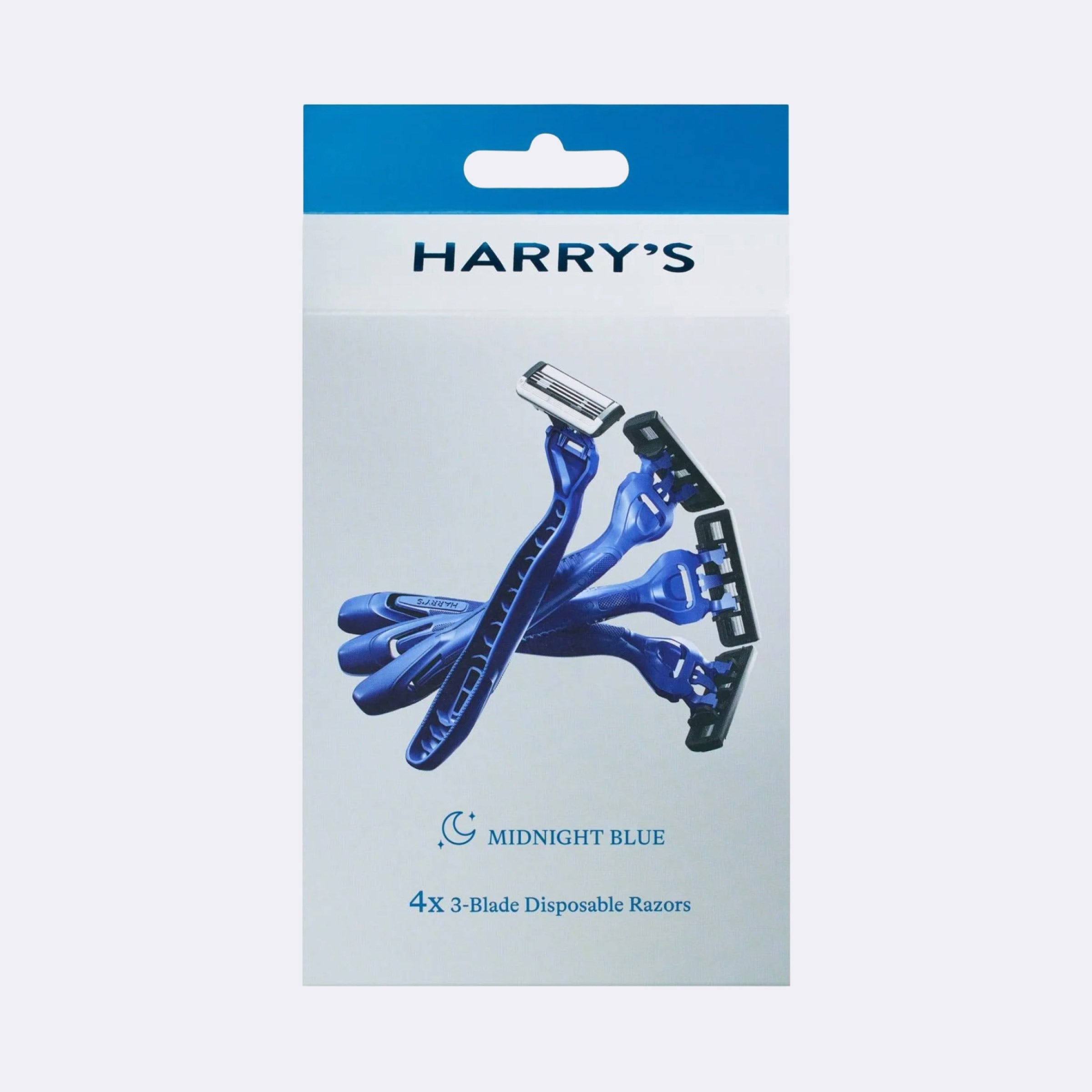 harry-s-original-einwegrasierer-midnight-blue-3-klingen image 1