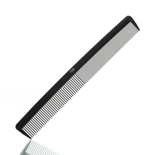 blackbeards-frisierkamm-fein-und-grob-carbon-20cm image 1