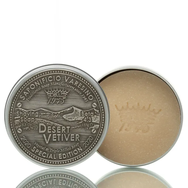 blackbeards-rasierseife-desert-vetiver-150g-metalldose image 1
