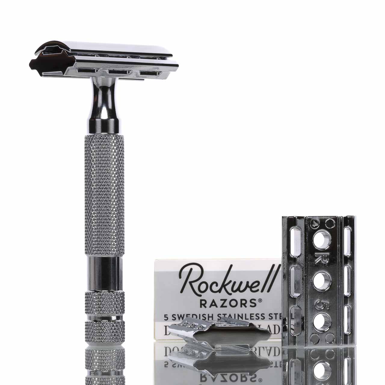rockwell-6c-white-chrome-rasierhobel-geschlossener-kamm-double-edge image 1