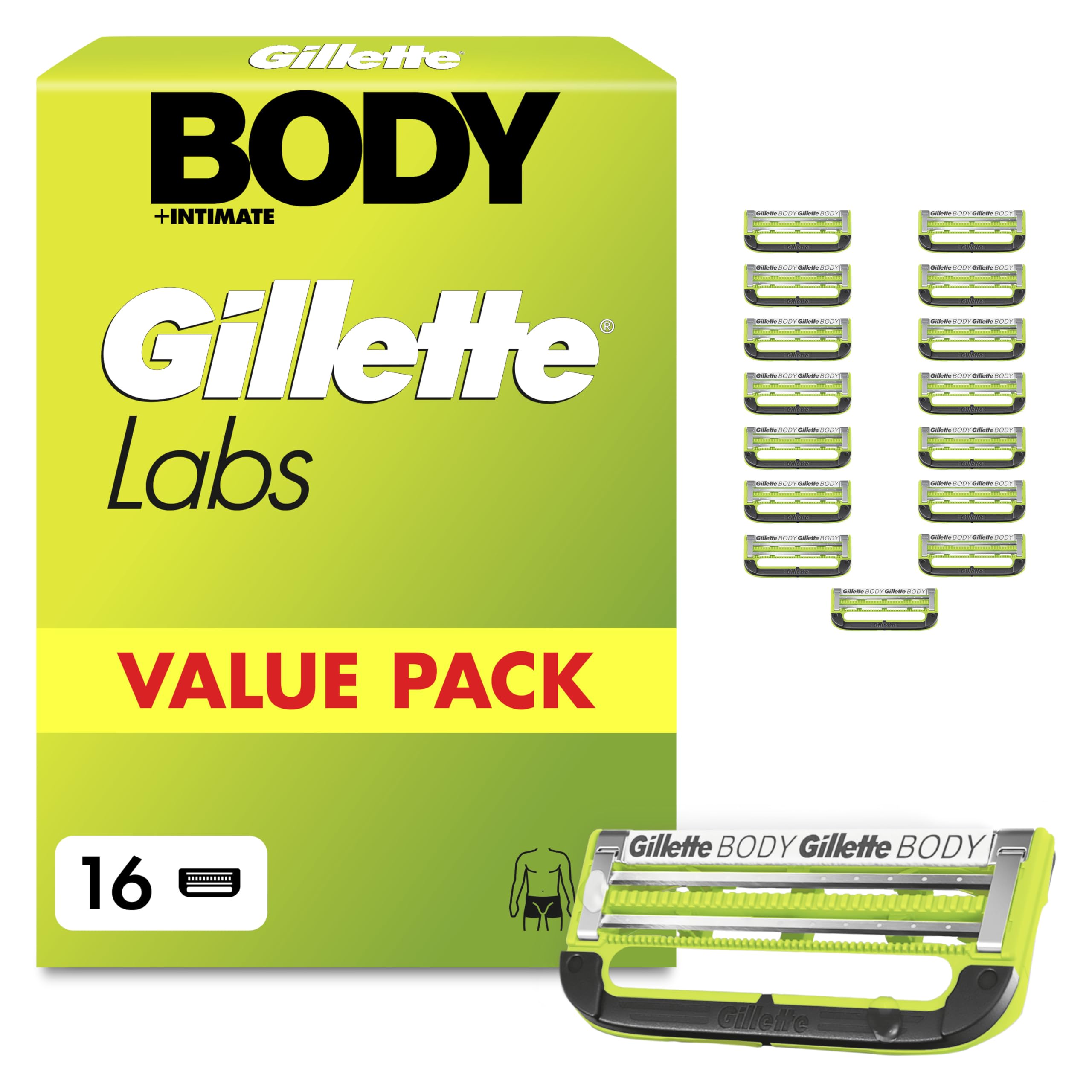 gillettelabs-body-intimate-rasierklingen-16-ersatzklingen-gr-n image 1