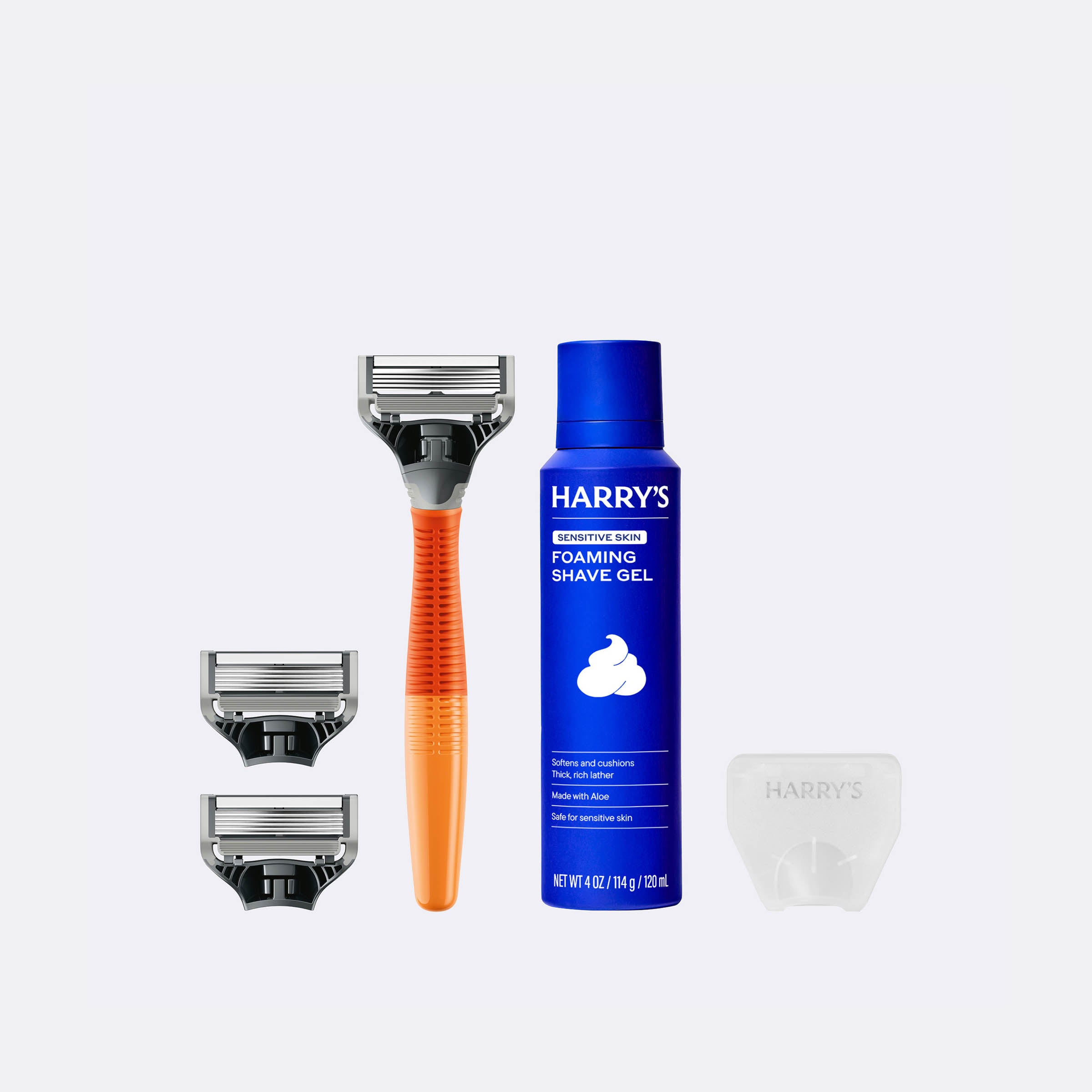 harry-s-original-rasierset-mit-griff-3-klingen image 1