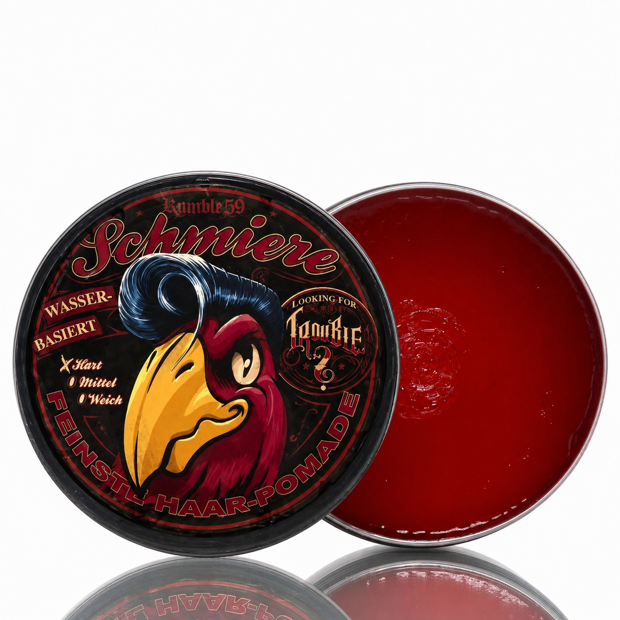 blackbeards-schmiere-pomade-hart-looking-for-trouble-250ml-wasserbasiert image 1