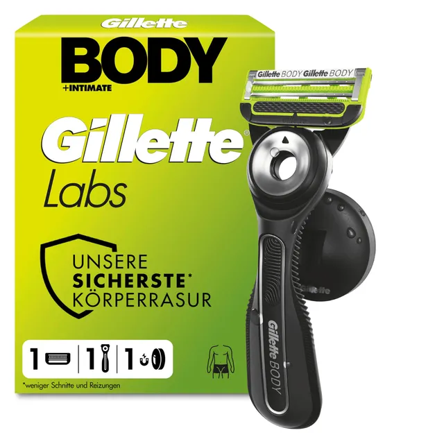 gillette-labs-body-intimate-rasierer-schwarz-k-rperrasierer image 1