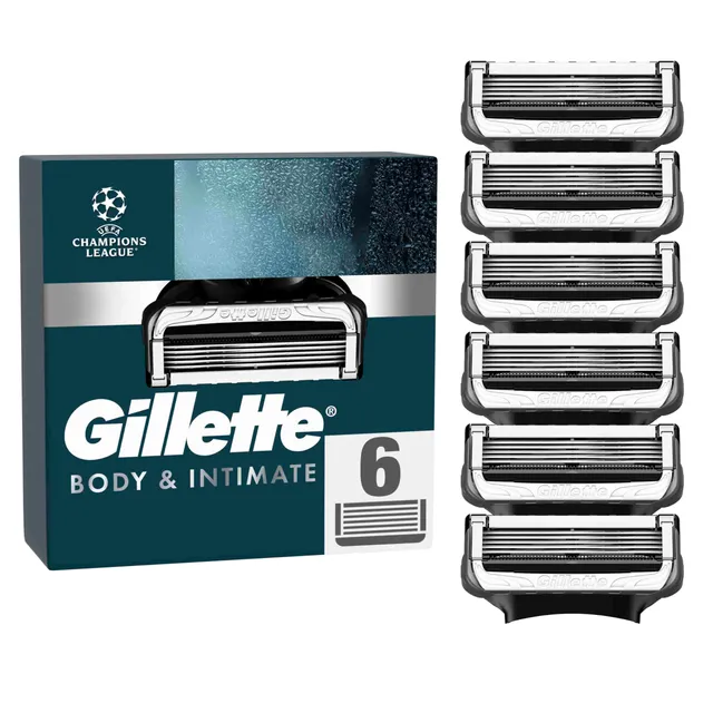 gillette-body-intimate-ersatzklingen-6er-schwarz image 1