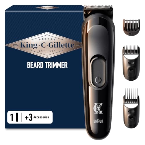 king-c-gillette-barttrimmer-elektrisch-schwarz image 8