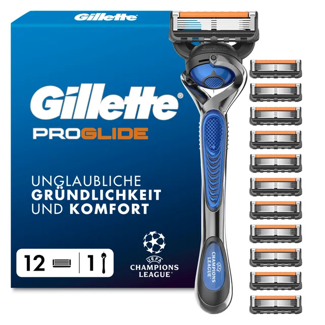 gillette-fusion5-proglide-rasierer-herren-metall-blau-schwarz image 1