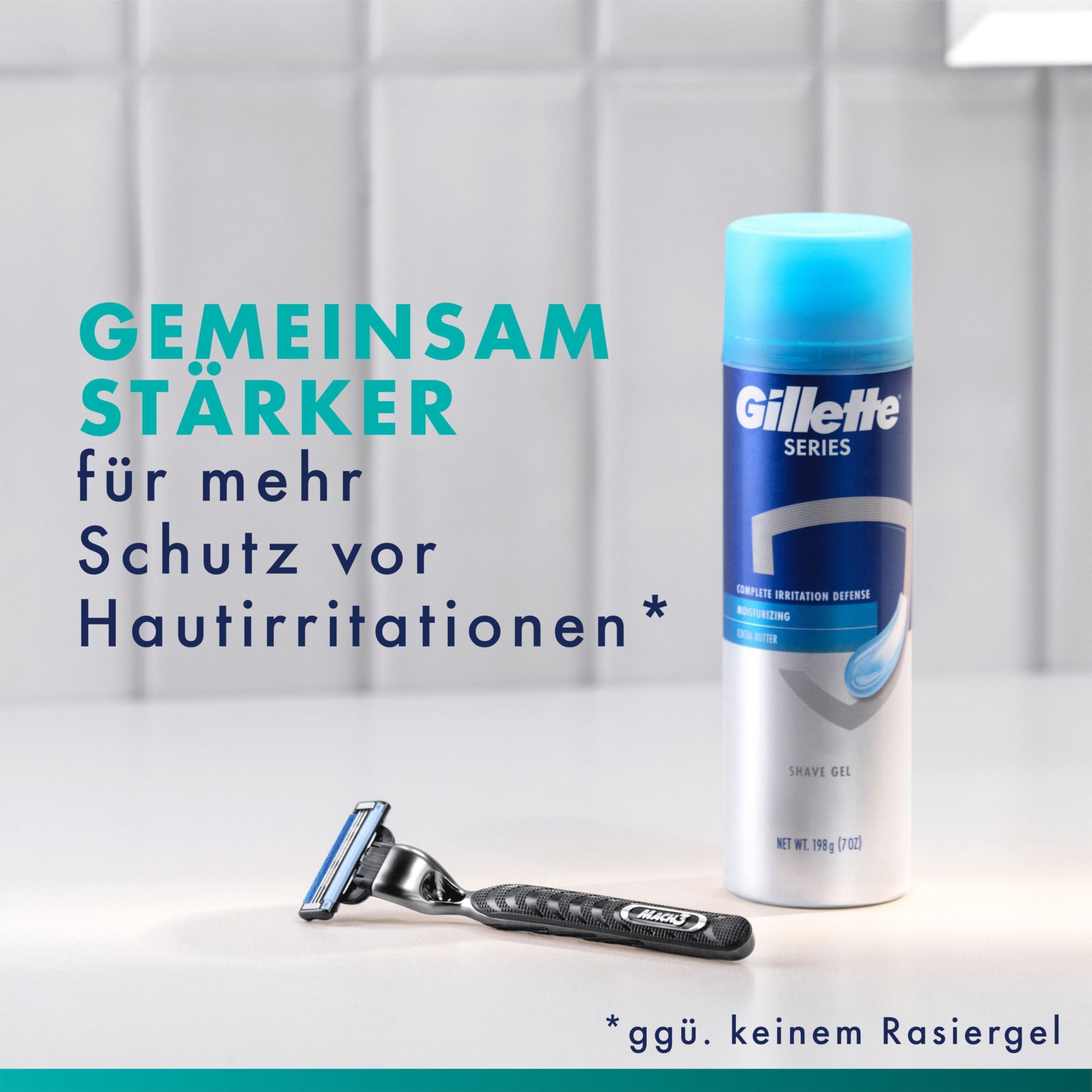 gillette-mach3-basis-rasierer-herren-metall-grau-schwarz image 5